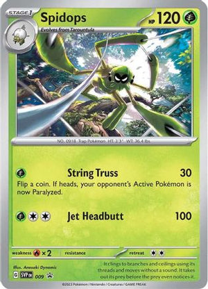 Spidops 9 - SV Scarlet & Violet Promo Cards Holofoil