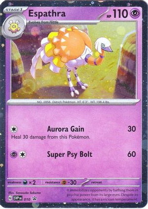 Espathra 10 - SV Scarlet & Violet Promo Cards Holofoil - Poke-Collect