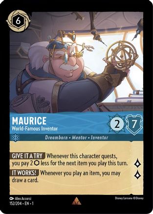 Maurice - World-Famous Inventor (152/204) - The First Chapter