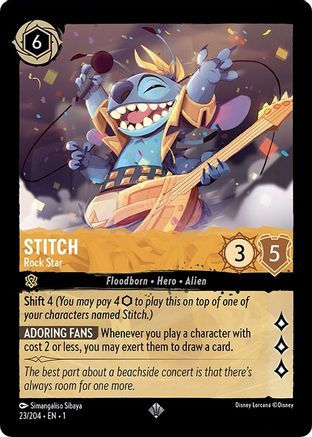 Stitch - Rock Star (23/204) - The First Chapter