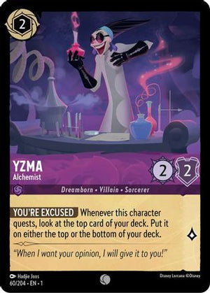 Yzma - Alchemist (60/204) - The First Chapter Cold Foil