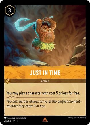 Just in Time (29/204) - The First Chapter Cold Foil