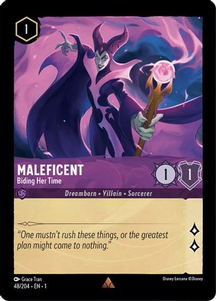 Maleficent - Biding Her Time (48/204) - The First Chapter Cold Foil