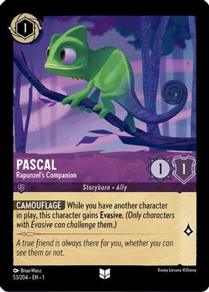 Pascal - Rapunzel's Companion (53/204) - The First Chapter Cold Foil