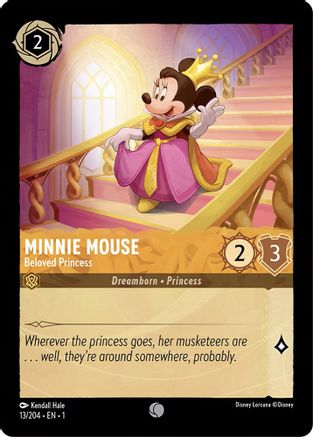 Minnie Mouse - Beloved Princess (13/204) - The First Chapter Cold Foil