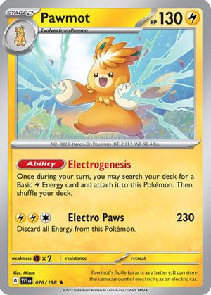 Pawmot - 076/198 76 - Deck Exclusives - Poke-Collect