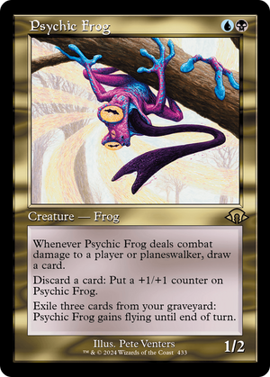 Psychic Frog (Retro Frame) (MH3-433) - Modern Horizons 3 Foil