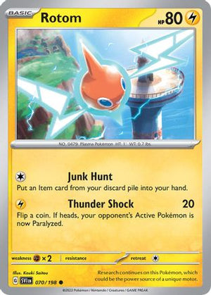 Rotom - 070/198 (Cosmos Holo) 70 - Deck Exclusives Holofoil - Poke-Collect