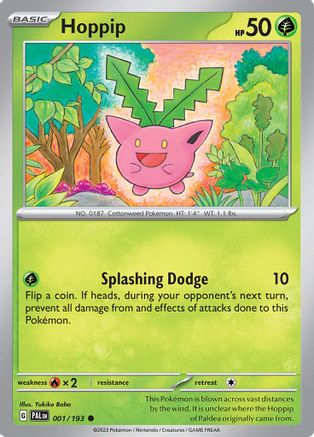 Hoppip 1 - SV02 Paldea Evolved Reverse Holofoil - Poke-Collect