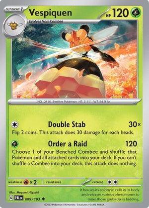 Vespiquen 9 - SV02 Paldea Evolved - Poke-Collect