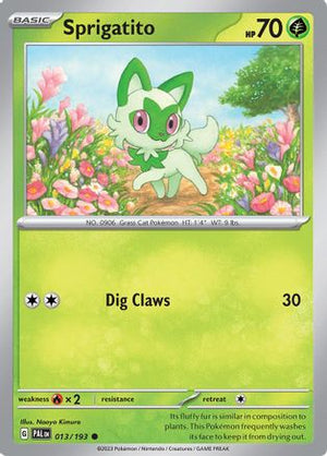 Sprigatito 13 - SV02 Paldea Evolved - Poke-Collect