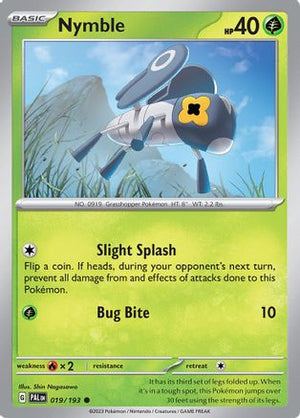 Nymble 19 - SV02 Paldea Evolved - Poke-Collect