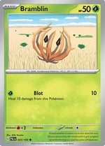 Bramblin - 023/193 23 - SV02 Paldea Evolved Reverse Holofoil - Poke-Collect