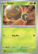 Rellor - 025/193 25 - SV02 Paldea Evolved Reverse Holofoil - Poke-Collect