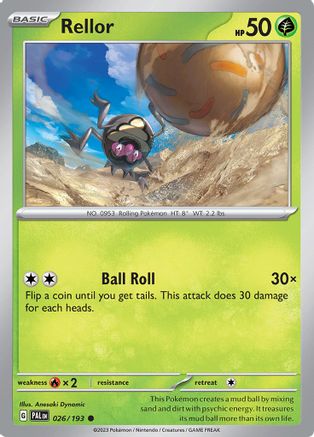 Rellor - 026/193 26 - SV02 Paldea Evolved - Poke-Collect