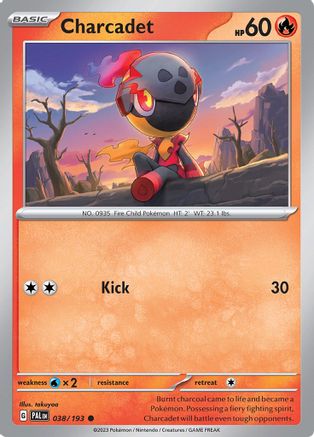 Charcadet - 038/193 38 - SV02 Paldea Evolved - Poke-Collect