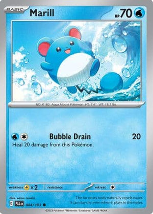 Marill 44 - SV02 Paldea Evolved Reverse Holofoil - Poke-Collect