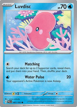 Luvdisc 47 - SV02 Paldea Evolved Reverse Holofoil - Poke-Collect