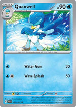 Quaxwell - 051/193 51 - SV02 Paldea Evolved Reverse Holofoil - Poke-Collect