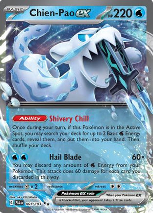 Chien-Pao ex - 061/193 61 - SV02 Paldea Evolved Holofoil
