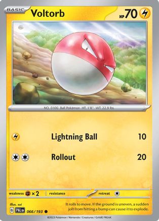 Voltorb 66 - SV02 Paldea Evolved - Poke-Collect