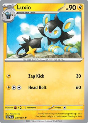 Luxio 70 - SV02 Paldea Evolved Reverse Holofoil - Poke-Collect