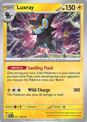 Luxray 71 - SV02 Paldea Evolved Holofoil - Poke-Collect