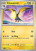 Kilowattrel 82 - SV02 Paldea Evolved - Poke-Collect