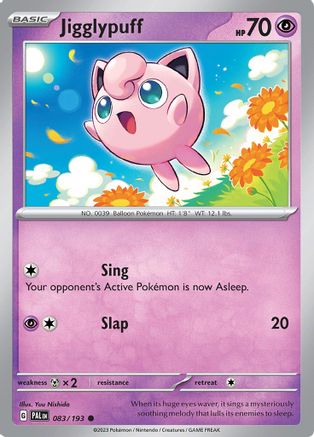 Jigglypuff 83 - SV02 Paldea Evolved - Poke-Collect