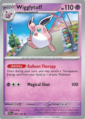 Wigglytuff 84 - SV02 Paldea Evolved Holofoil - Poke-Collect