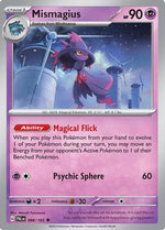 Mismagius - 088/193 88 - SV02 Paldea Evolved - Poke-Collect