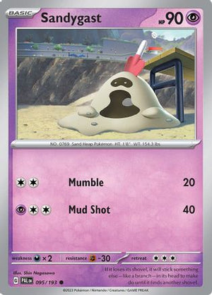 Sandygast 95 - SV02 Paldea Evolved - Poke-Collect