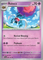 Rabsca - 099/193 99 - SV02 Paldea Evolved Reverse Holofoil - Poke-Collect