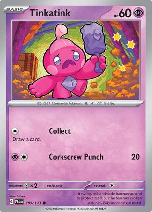Tinkatink 100 - SV02 Paldea Evolved - Poke-Collect
