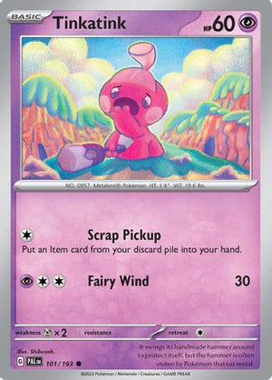 Tinkatink 101 - SV02 Paldea Evolved - Poke-Collect