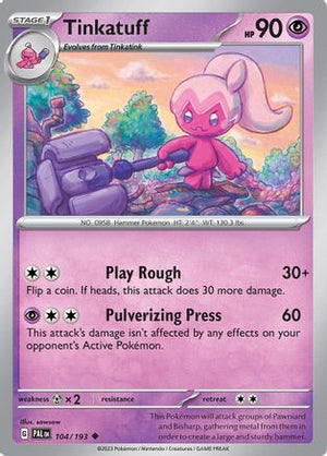 Tinkatuff 104 - SV02 Paldea Evolved - Poke-Collect