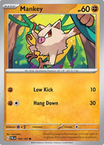 Mankey 106 - SV02 Paldea Evolved Reverse Holofoil - Poke-Collect