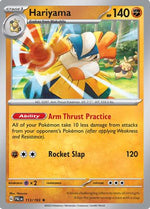 Hariyama 113 - SV02 Paldea Evolved Holofoil - Poke-Collect