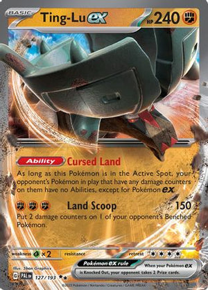 Ting-Lu ex 127 - SV02 Paldea Evolved Holofoil - Poke-Collect
