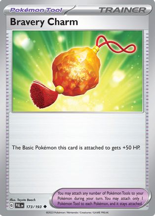 Bravery Charm 173 - SV02 Paldea Evolved - Poke-Collect