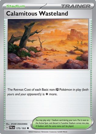 Calamitous Wasteland 175 - SV02 Paldea Evolved - Poke-Collect