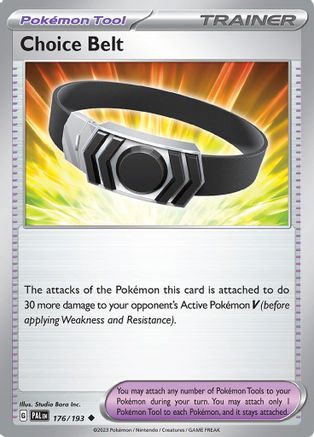 Choice Belt 176 - SV02 Paldea Evolved - Poke-Collect