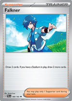 Falkner 180 - SV02 Paldea Evolved Reverse Holofoil - Poke-Collect