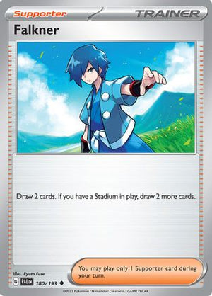 Falkner 180 - SV02 Paldea Evolved Reverse Holofoil - Poke-Collect