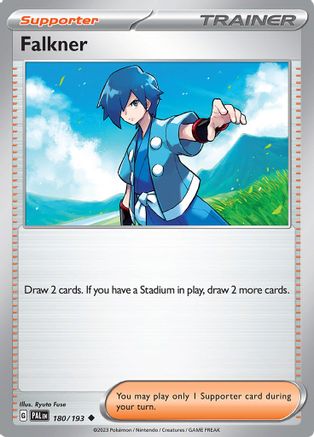 Falkner 180 - SV02 Paldea Evolved - Poke-Collect