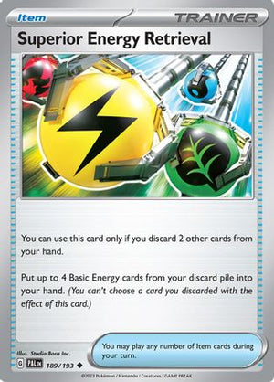 Superior Energy Retrieval 189 - SV02 Paldea Evolved - Poke-Collect
