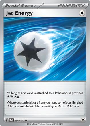 Jet Energy 190 - SV02 Paldea Evolved - Poke-Collect