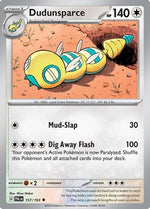 Dudunsparce 157 - SV02 Paldea Evolved Reverse Holofoil - Poke-Collect