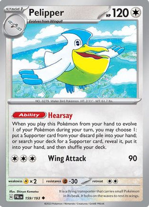 Pelipper 159 - SV02 Paldea Evolved - Poke-Collect