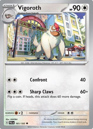 Vigoroth 161 - SV02 Paldea Evolved - Poke-Collect